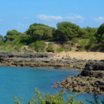 Sortie en mer Lile daix vue du bateau